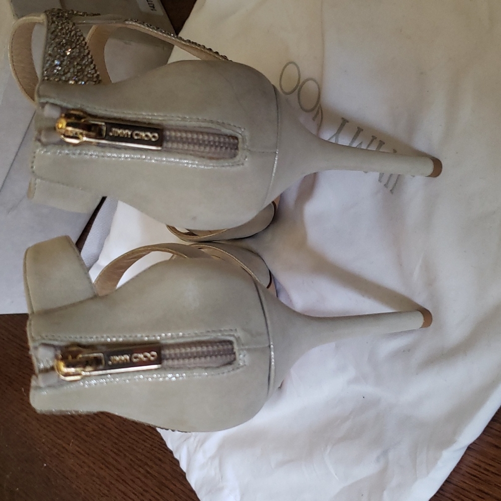 Jimmy choo shimmer crystal heels - Picture 3 of 3
